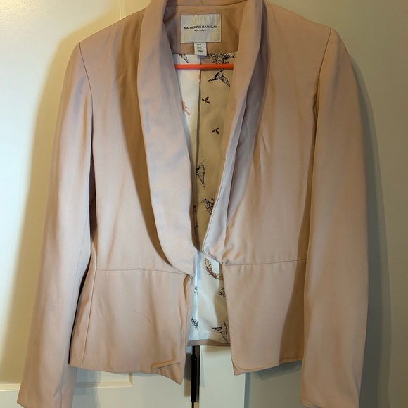 Katherine Barclay Light Pink Blazer - Picture 3 of 7
